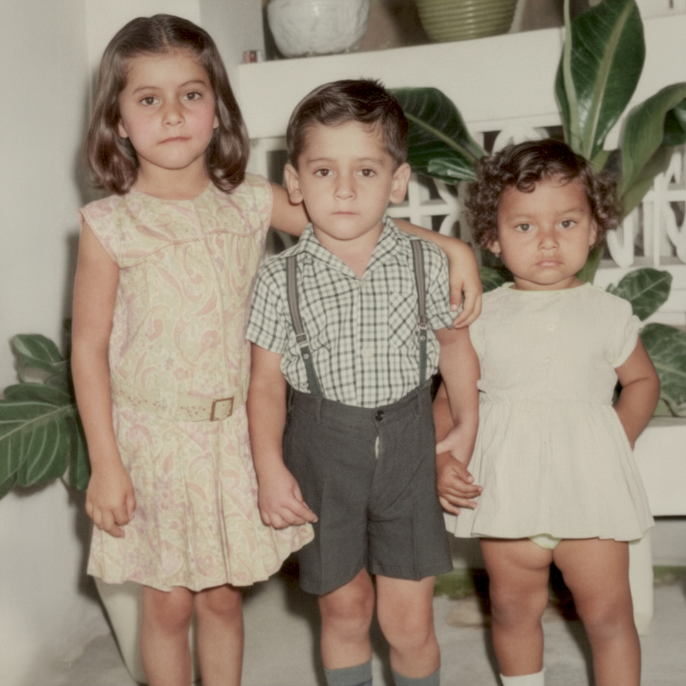 Fotografía restaurada - Después